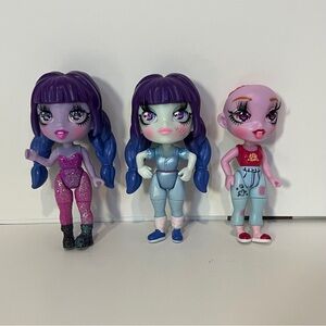 Zombaes Forever Mini Doll Lot Zombies Chase Glitter Bomb Strike Out Love Struck